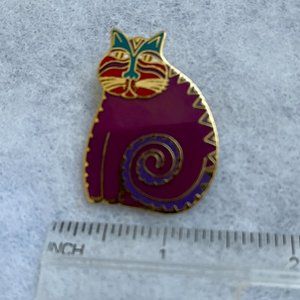 Laurel Burch Pin: "Mythical Cats"